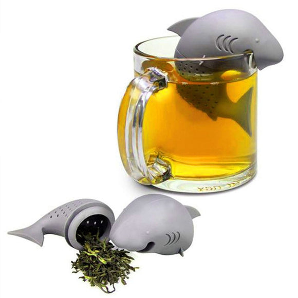 Shark Tea Infuser Silicone Loose Leaf Tea Strainer - The Zoo Brew