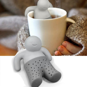 Little Man Tea Infuser Silicone Loose Leaf Tea Strainer - The Zoo Brew