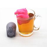 Hippo Tea Infuser Silicone Loose Leaf Tea Strainer - The Zoo Brew